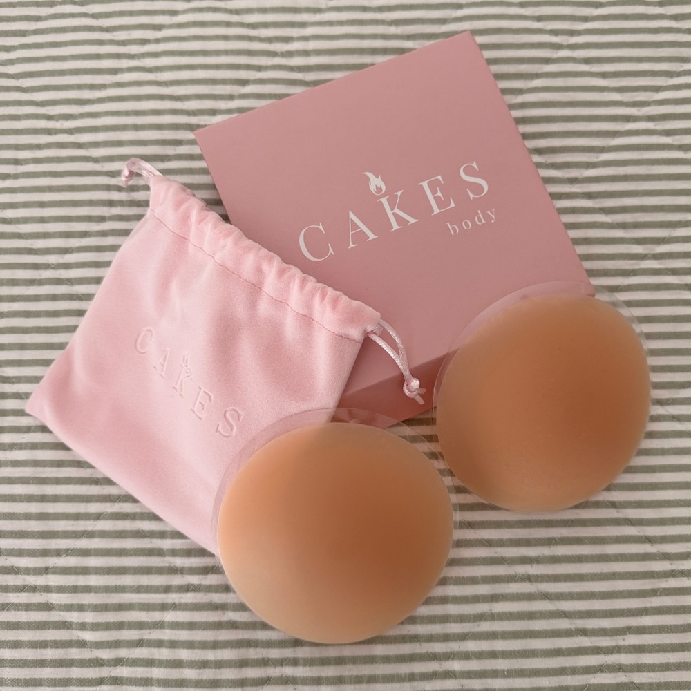 Nude Adhesive Silicone Nipple Covers - Stick-On Pasties